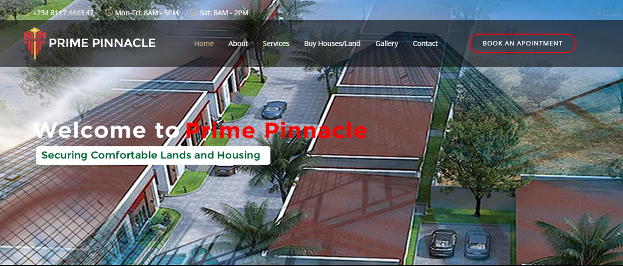 Prime Pinnacle, the real estate you can trust